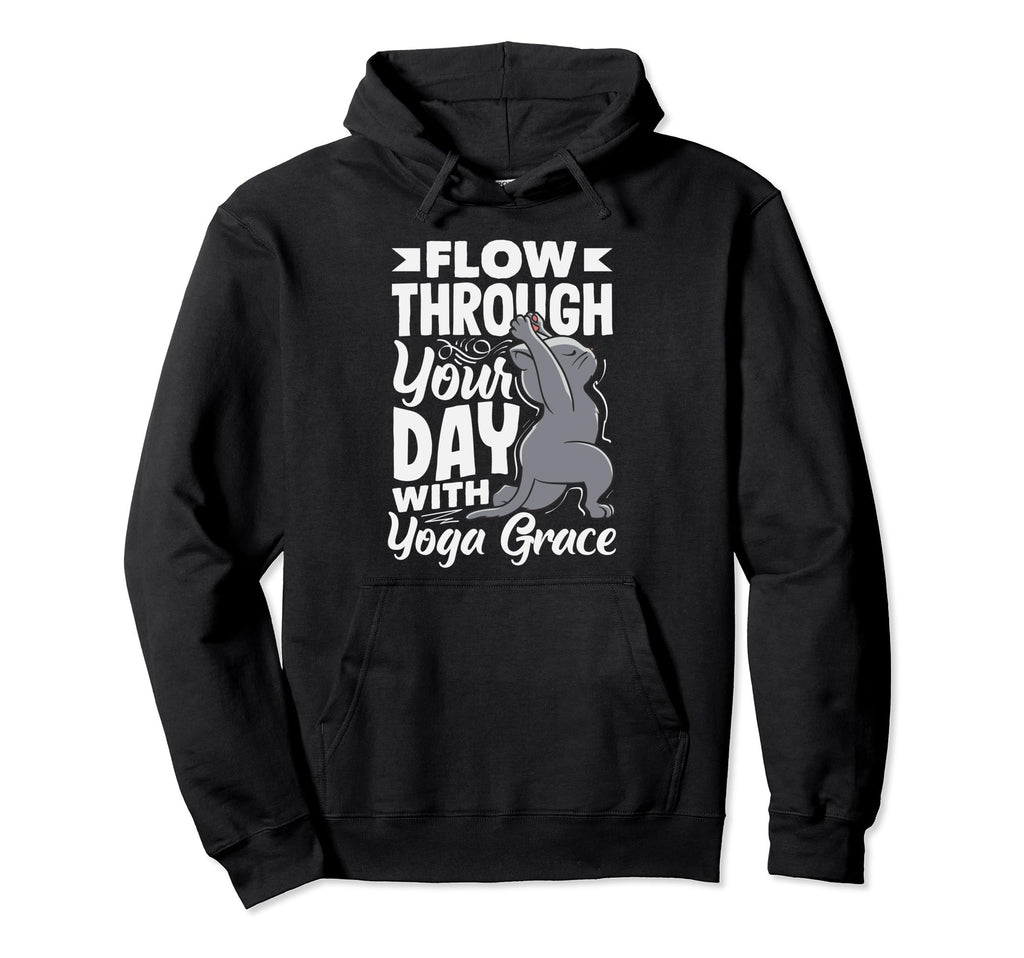 Morning Meditation Bliss Yoga Mindfulness Hoodie - Minimalist Print Unisex - T-Shirt, Sweatshirt, Hoodie