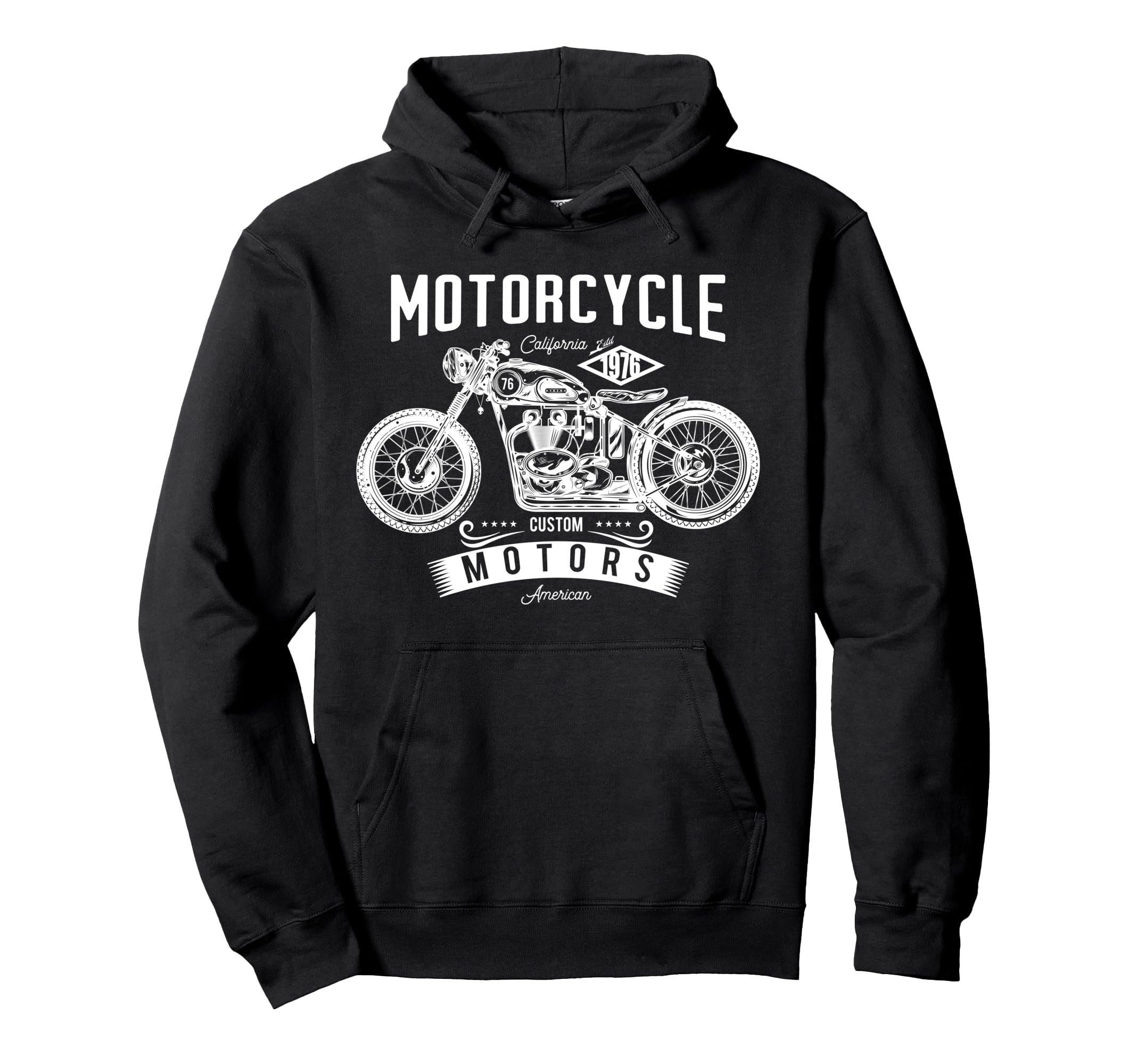 Motorcycling Biker California Hoodie - Casual Everyday Wear for Adults - T-Shirt, Sweatshirt, Hoodie