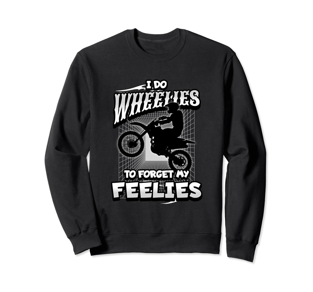 Biker Motorcycle Motorcycle Funny Sweatshirt - Custom Art Print for Adults - T-Shirt, Sweatshirt, Hoodie