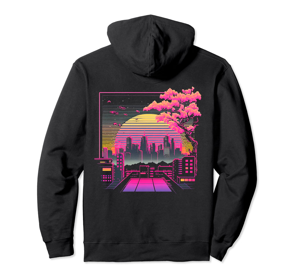 Cherry Blossom Japanese Japan Tokyo Hoodie - Novelty Apparel for Adults - T-Shirt, Sweatshirt, Hoodie