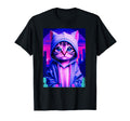 Vaporwave Aesthetic Funny Kitten 80S T-Shirt - Fun Novelty Design Unisex - T-Shirt, Sweatshirt, Hoodie