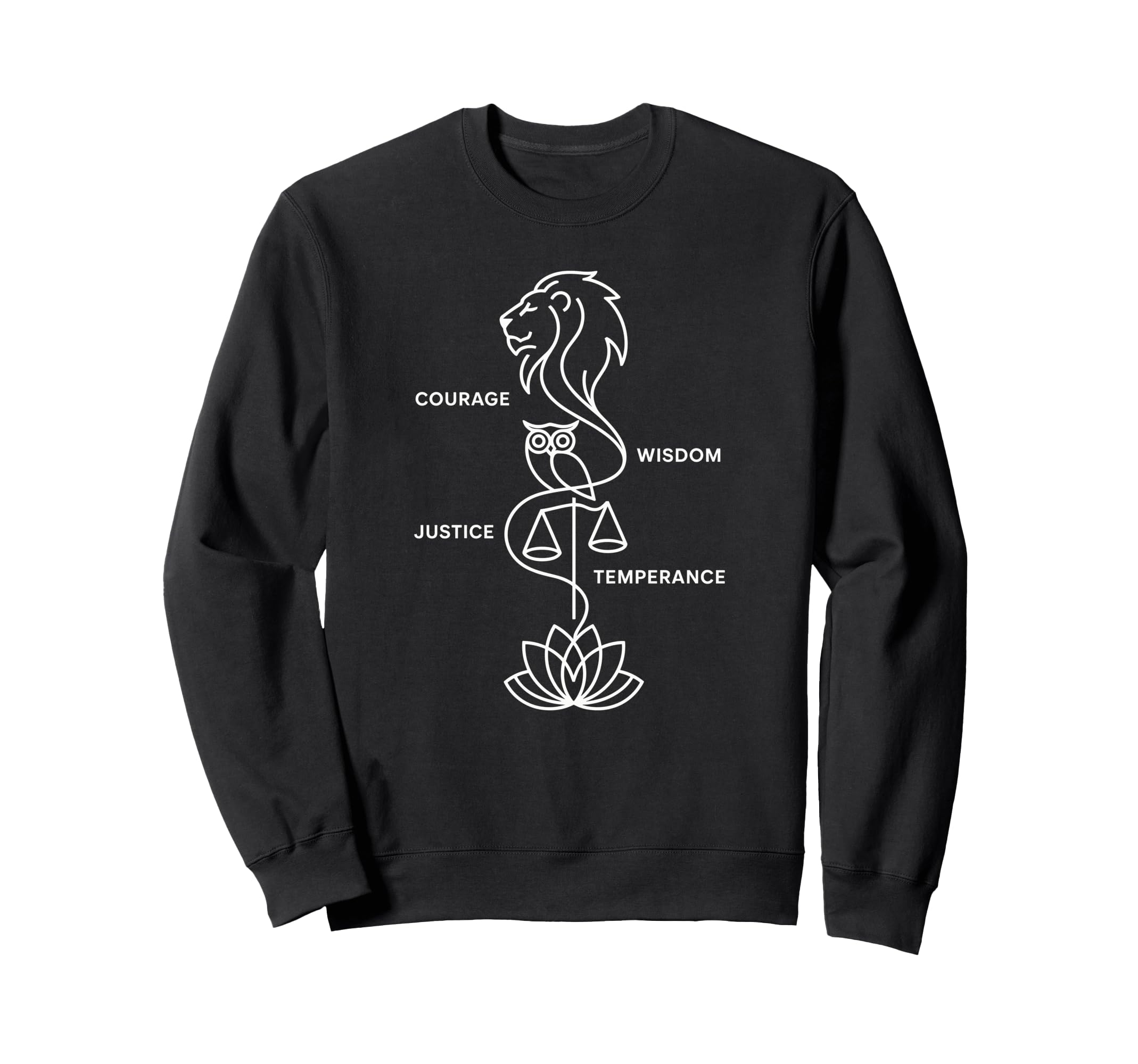 Daily Mindfulness Practice And Sweatshirt - Custom Art Print for Adults - T-Shirt, Sweatshirt, Hoodie