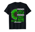 Dont Let Friends Fight Alone I Depression T-Shirt - Unique Graphic Unisex - T-Shirt, Sweatshirt, Hoodie