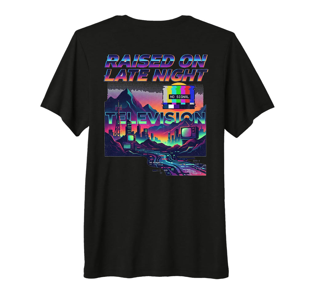 80S Synthwave 1980S Nostalgia Late T-Shirt - Streetwear Style for Adults - T-Shirt, Sweatshirt, Hoodie