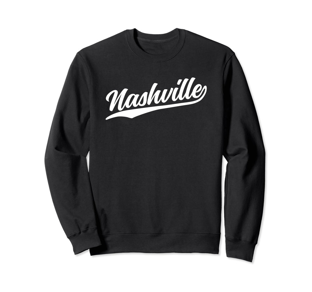 Nashville Tennessee 1970S Dark Sweatshirt - Trendy Graphic Unisex - T-Shirt, Sweatshirt, Hoodie