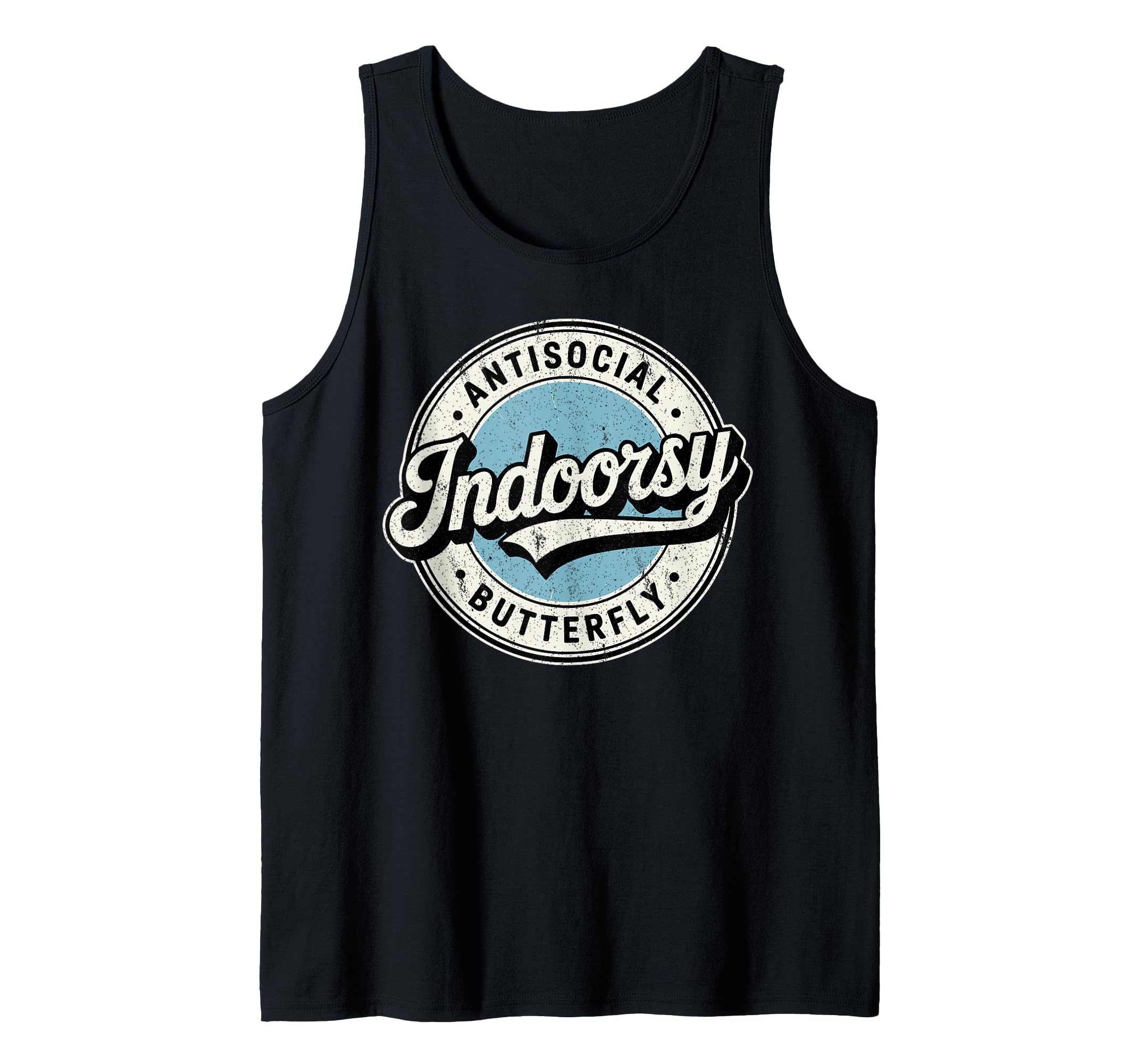 Indoorsy Antisocial Butterfly Sweatshirt - Graphic Print Men Women - T-Shirt, Sweatshirt, Hoodie