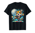 Aesthetic Tiger Disco T-Shirt - Novelty Apparel for Adults - T-Shirt, Sweatshirt, Hoodie