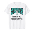 Blame It All My Roots Western Country Bull T-Shirt - Graphic Print Unisex - T-Shirt, Sweatshirt, Hoodie
