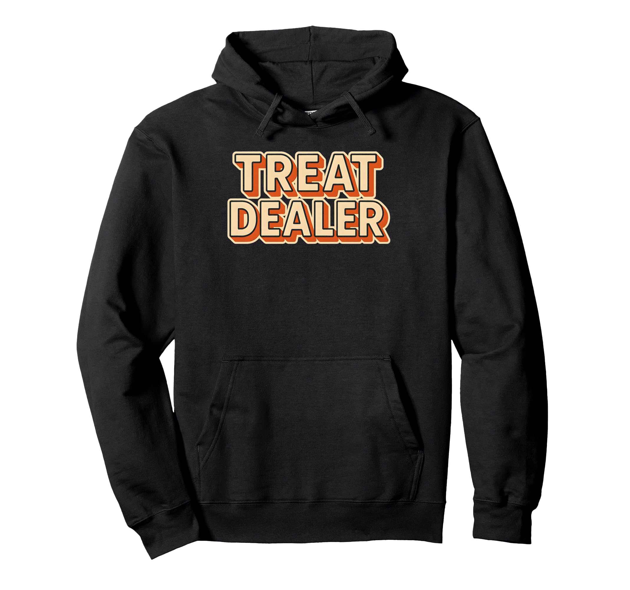 Treat Dealer 3D Typography Paw Lover Hoodie - Custom Art Print Men Women - T-Shirt, Sweatshirt, Hoodie
