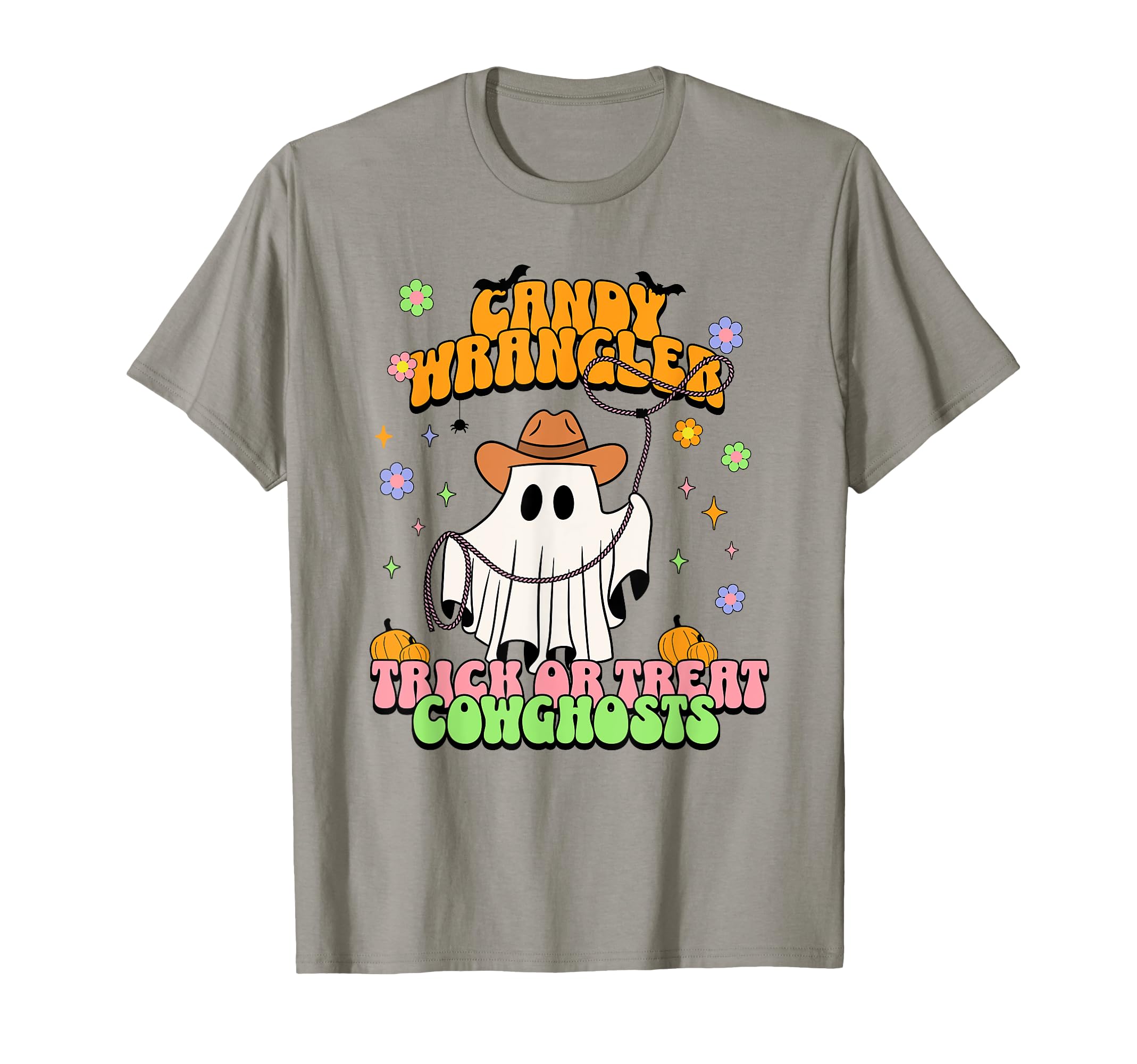 Cowgirl Ghost Western Groovy T-Shirt - Casual Everyday Wear Men Women - T-Shirt, Sweatshirt, Hoodie