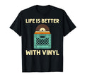 Vinyl Dj Vinyl Record Lovers Music T-Shirt - Aesthetic Graphic Unisex - T-Shirt, Sweatshirt, Hoodie