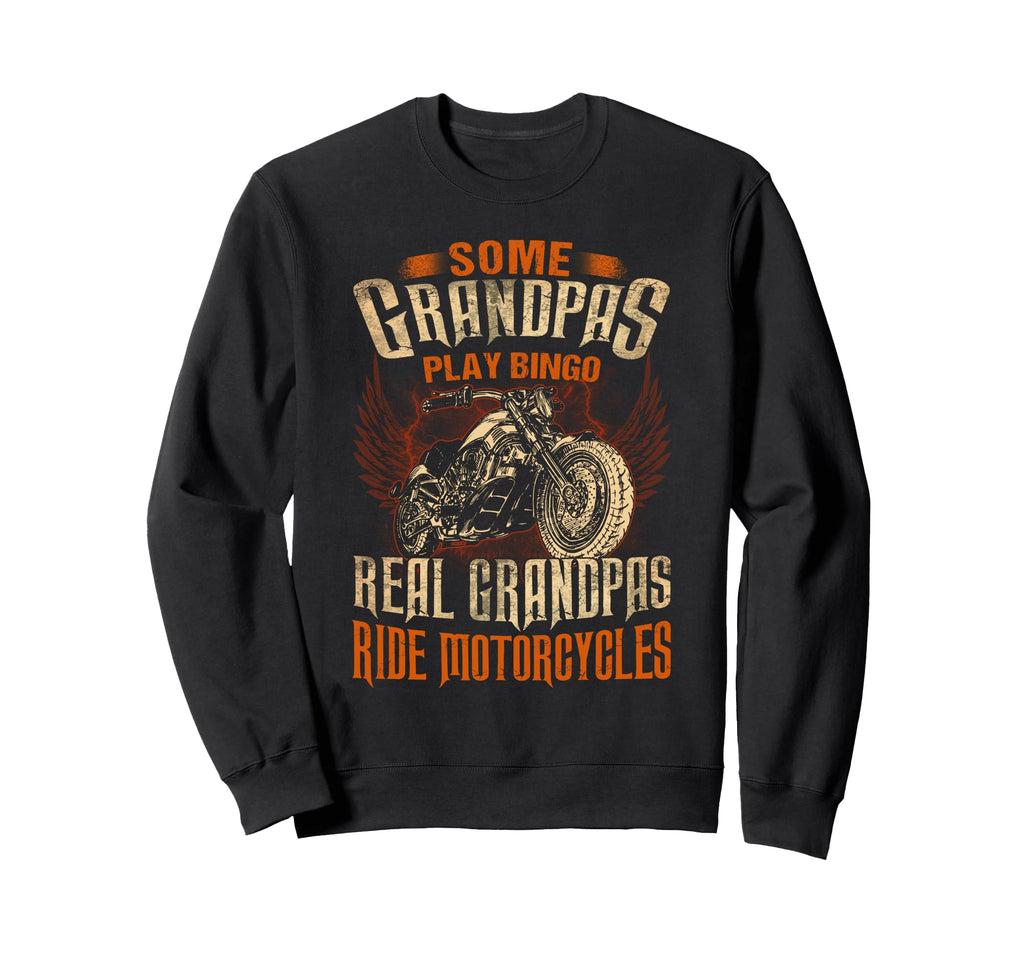 Some Grandpas Play Bingo Grandpa Sweatshirt - Minimalist Print Unisex - T-Shirt, Sweatshirt, Hoodie