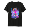 Waifu 80S Synthwave Kawaii Anime Dancer T-Shirt - Graphic Print for Adults - T-Shirt, Sweatshirt, Hoodie
