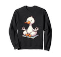 Meditation Duck Yoga Pose Relaxing Sweatshirt - Streetwear Style Men Women - T-Shirt, Sweatshirt, Hoodie