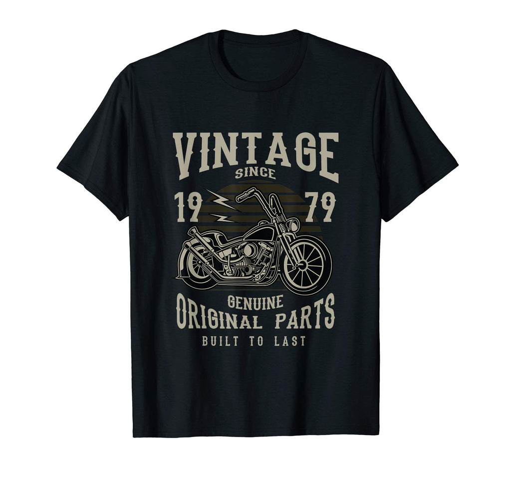 1979 Birthday Retirement Motorcycle T-Shirt - Novelty Apparel for Adults - T-Shirt, Sweatshirt, Hoodie
