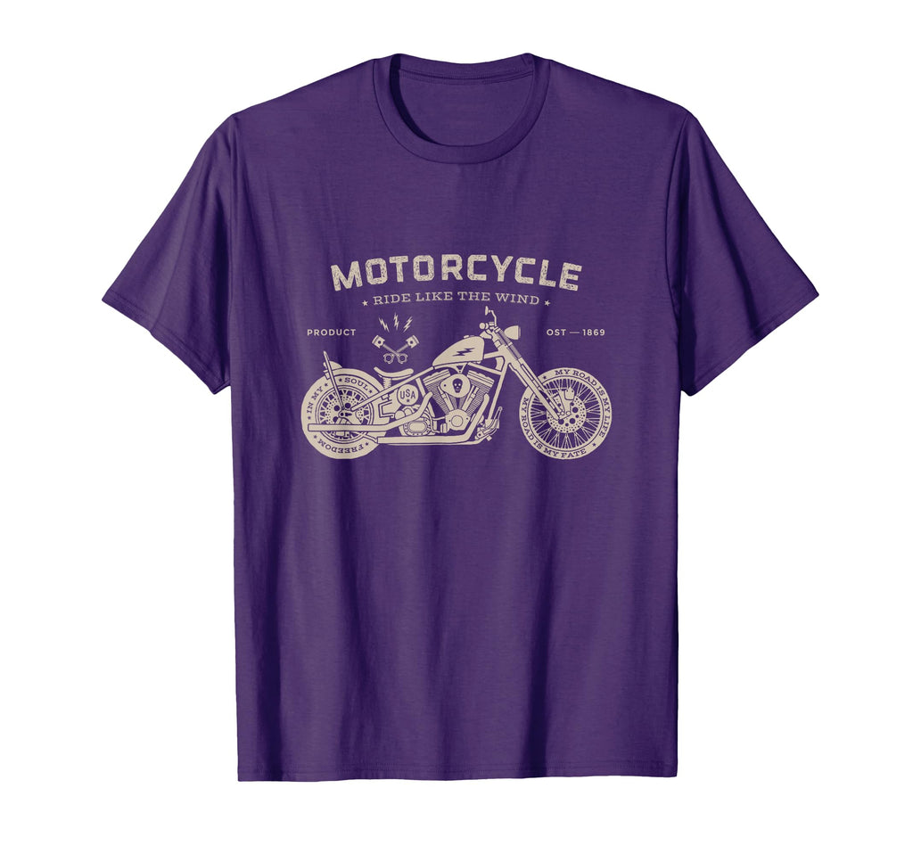 Motorcycle Biker Motorcyclist Gift Hoodie - Novelty Apparel Unisex - T-Shirt, Sweatshirt, Hoodie