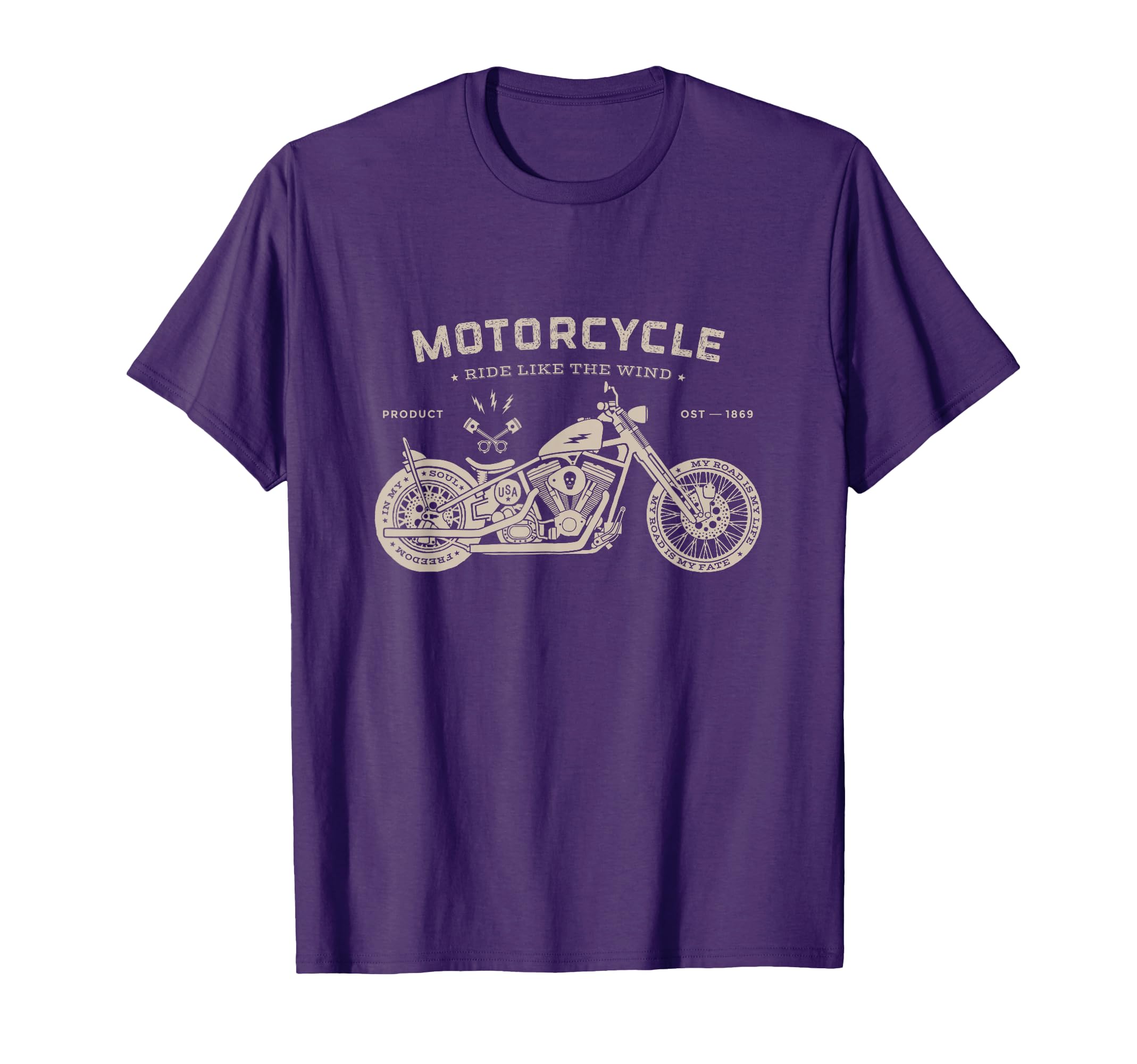 Motorcycle Biker Motorcyclist Gift Hoodie - Novelty Apparel Unisex - T-Shirt, Sweatshirt, Hoodie