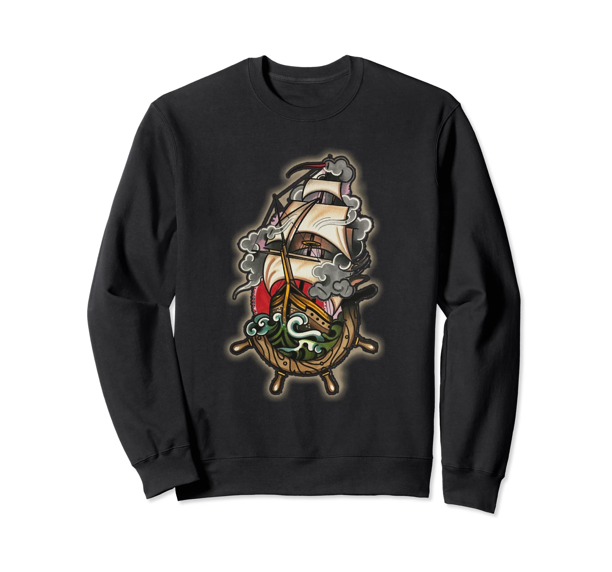 Old School American Sweatshirt - Casual Everyday Wear for Adults - T-Shirt, Sweatshirt, Hoodie