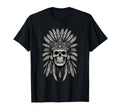 Skull Chief Native Indian Eagle T-Shirt - Novelty Apparel Men Women - T-Shirt, Sweatshirt, Hoodie