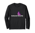 Antisocial Butterfly T-Shirt - Novelty Apparel for Adults - T-Shirt, Sweatshirt, Hoodie