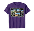 Atlantic City Nj Postcard Souvenir T-Shirt - Custom Art Print Men Women - T-Shirt, Sweatshirt, Hoodie