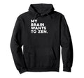 Yoga Positive Mindfulness Yogi Hoodie - Unique Graphic Men Women - T-Shirt, Sweatshirt, Hoodie