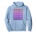 Kamala First Name Personalized Groovy Hoodie - Minimalist Print for Adults - T-Shirt, Sweatshirt, Hoodie