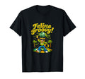 Feline Groovy Jaunty Jaguar Disco Dance T-Shirt - Trendy Graphic for Adults - T-Shirt, Sweatshirt, Hoodie