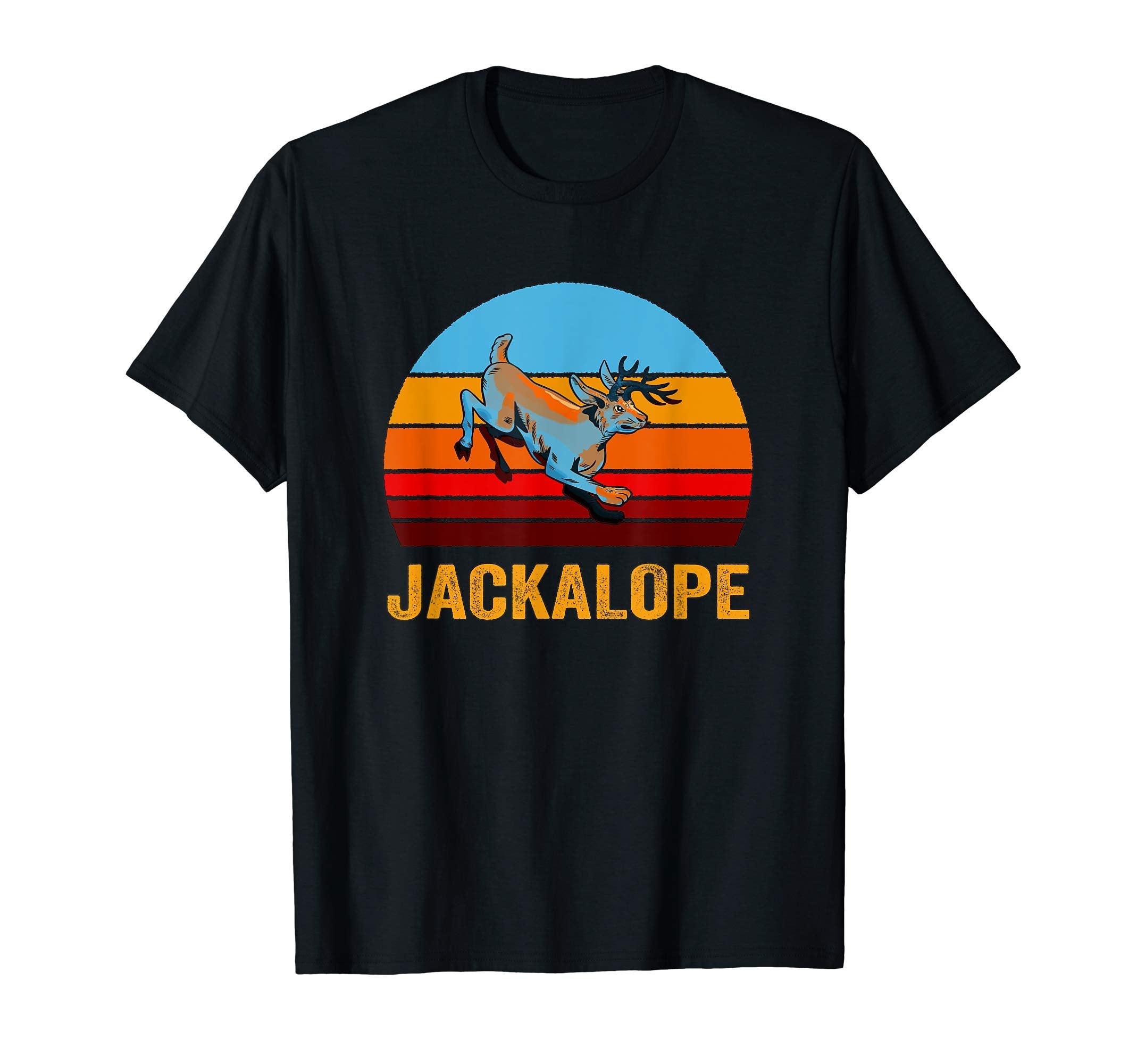 Sunset Jackalope T-Shirt - Casual Everyday Wear Men Women - T-Shirt, Sweatshirt, Hoodie