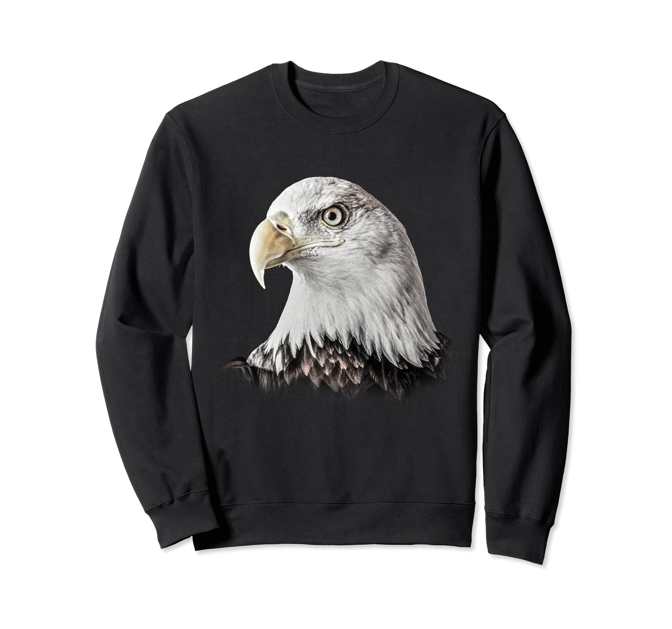 Eagle Flying Eagle Biker Sweatshirt - Minimalist Print for Adults - T-Shirt, Sweatshirt, Hoodie