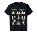 Book Lover Bookish Book Club Goose Reading T-Shirt - Graphic Print Unisex - T-Shirt, Sweatshirt, Hoodie
