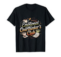 Emotional Overthinkers Club Funny T-Shirt - Minimalist Print for Adults - T-Shirt, Sweatshirt, Hoodie