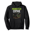 Monster Cookie Monster Truck Mothers Day Hoodie - Aesthetic Graphic Unisex - T-Shirt, Sweatshirt, Hoodie