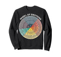 Feelings Wheel Emotion Chart Mental Sweatshirt - Graphic Print for Adults - T-Shirt, Sweatshirt, Hoodie