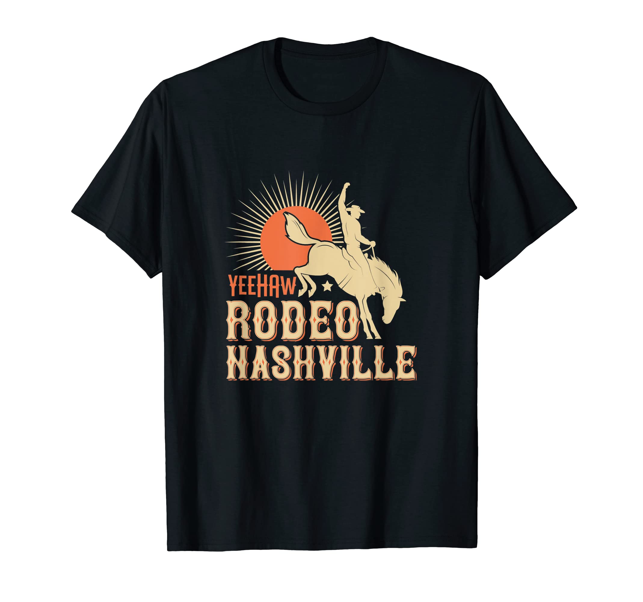 Yeehaw Nashville Rodeo Western Cowboy T-Shirt - Unique Graphic for Adults - T-Shirt, Sweatshirt, Hoodie