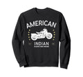 American Motorcycle Indian Biker Sweatshirt - Aesthetic Graphic for Adults - T-Shirt, Sweatshirt, Hoodie