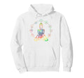 Tie Dye Yoga Meditation Lotus Pose Hoodie - Aesthetic Graphic Men Women - T-Shirt, Sweatshirt, Hoodie
