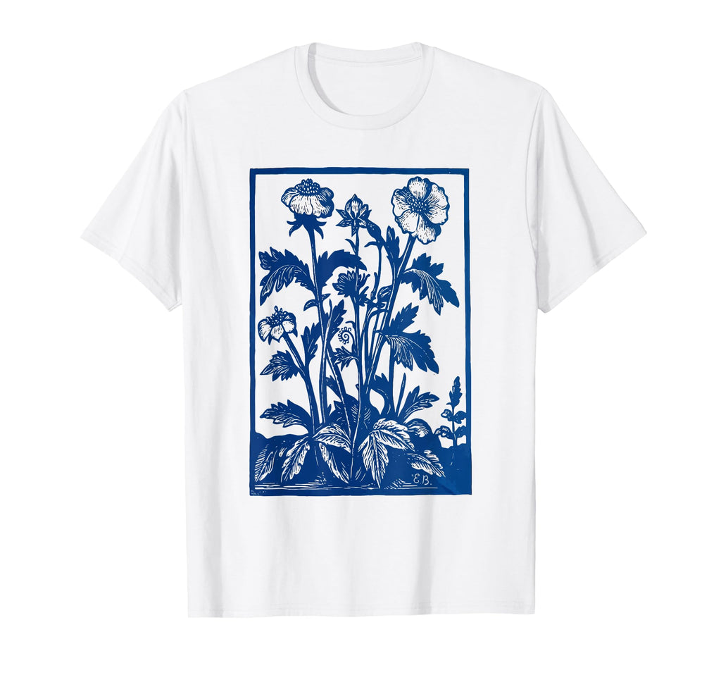 Wildflowers 90S Pressed Flowers T-Shirt - Streetwear Style for Adults - T-Shirt, Sweatshirt, Hoodie