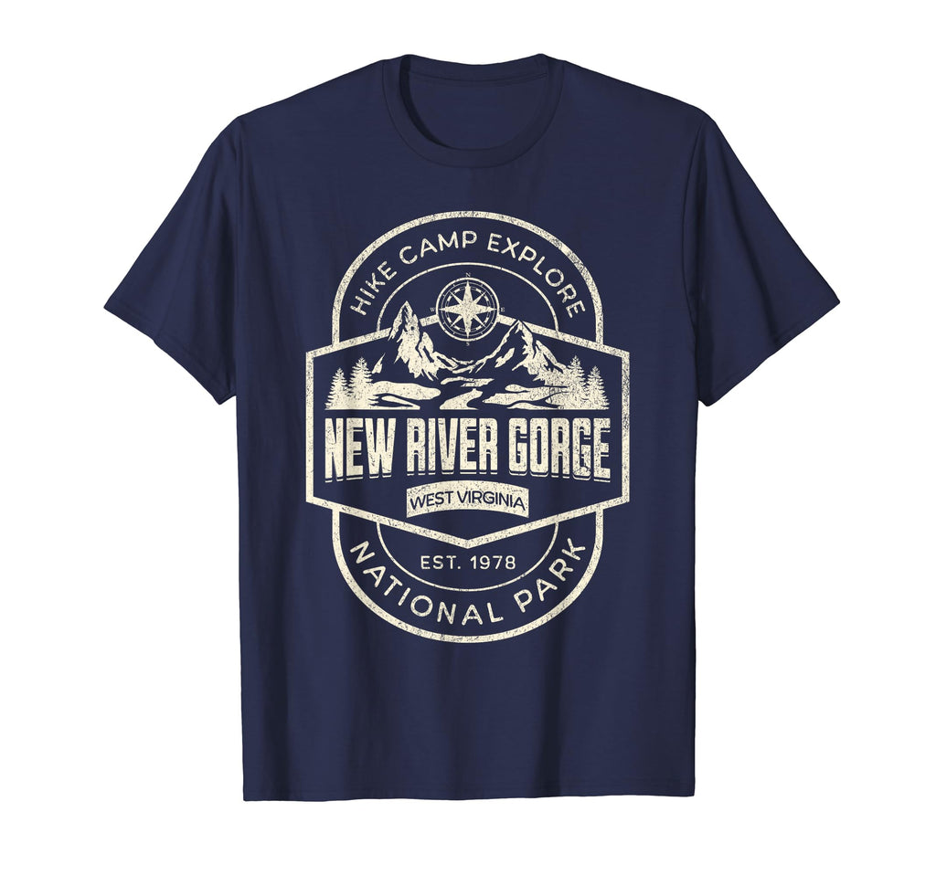 New River Gorge National Park West Hoodie - Minimalist Print Unisex - T-Shirt, Sweatshirt, Hoodie
