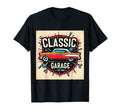 Garage Car Illustration T-Shirt - Graphic Print Unisex - T-Shirt, Sweatshirt, Hoodie
