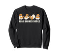 Read Banned Books Reader Western Sweatshirt - Custom Art Print for Adults - T-Shirt, Sweatshirt, Hoodie