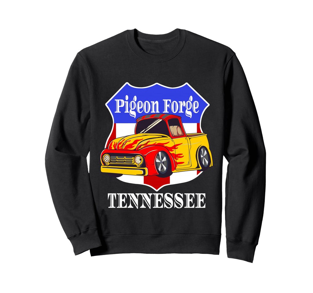 Pigeon Forge Tennessee Hot Rod Run Sweatshirt - Unique Graphic Men Women - T-Shirt, Sweatshirt, Hoodie