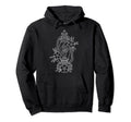 American Traditional Lantern Torch Outline Hoodie - Graphic Print Unisex - T-Shirt, Sweatshirt, Hoodie