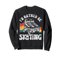 Roller Skating Skate 1970S Id Sweatshirt - Casual Everyday Wear Men Women - T-Shirt, Sweatshirt, Hoodie