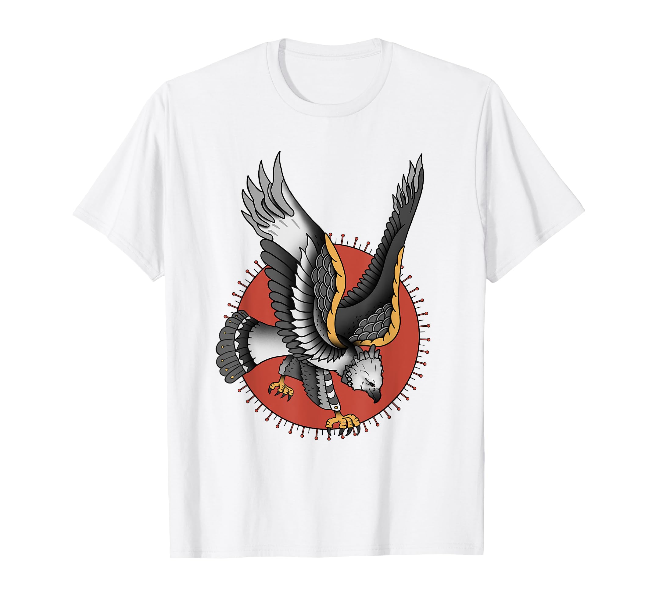 American Traditional Harpy Eagle T-Shirt - Casual Everyday Wear Unisex - T-Shirt, Sweatshirt, Hoodie