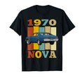 1970 70 Nova Silhouette Muscle Car T-Shirt - Graphic Print Unisex - T-Shirt, Sweatshirt, Hoodie