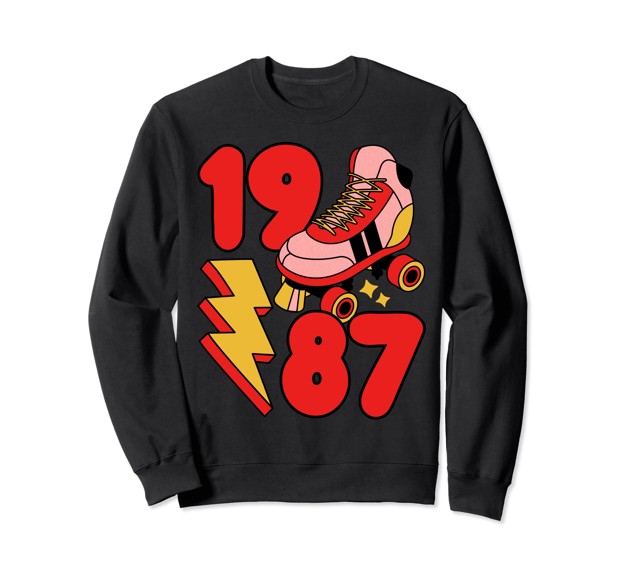 1987 Roller Skate 80S Nostalgia Sweatshirt - Streetwear Style Unisex - T-Shirt, Sweatshirt, Hoodie