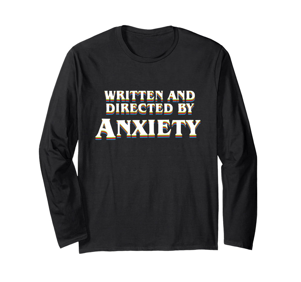 Anxiety Overthinker Written And T-Shirt - Streetwear Style for Adults - T-Shirt, Sweatshirt, Hoodie