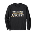 Anxiety Overthinker Written And T-Shirt - Streetwear Style for Adults - T-Shirt, Sweatshirt, Hoodie