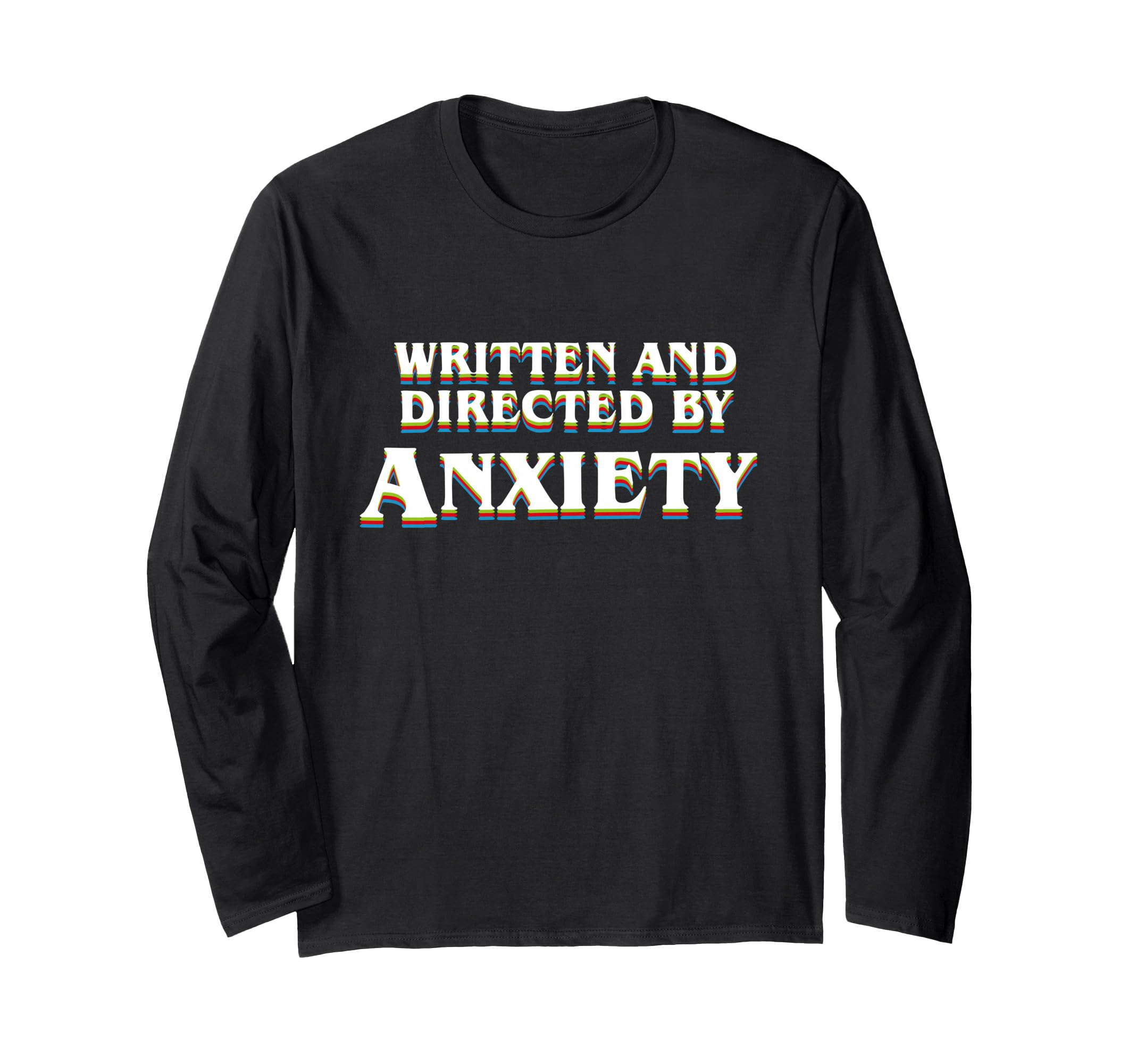 Anxiety Overthinker Written And T-Shirt - Streetwear Style for Adults - T-Shirt, Sweatshirt, Hoodie